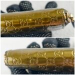 Gucci Compact Wallet Gold Guccissima Patent Leather with Gold Hardware #GUULU-1 - Image 8