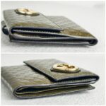 Gucci Compact Wallet Gold Guccissima Patent Leather with Gold Hardware #GUULU-1 - Image 5
