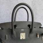 Hermes Birkin 30cm Black Epsom Leather and Palladium Plated Hardware #TYES-1 - Image 16