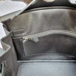Hermes Birkin 30cm Black Epsom Leather and Palladium Plated Hardware #TYES-1 - Image 28