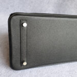 Hermes Birkin 30cm Black Epsom Leather and Palladium Plated Hardware #TYES-1 - Image 10