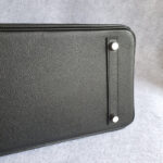 Hermes Birkin 30cm Black Epsom Leather and Palladium Plated Hardware #TYES-1 - Image 11