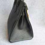 Hermes Birkin 30cm Black Epsom Leather and Palladium Plated Hardware #TYES-1 - Image 7