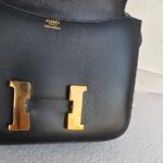 Hermes Constance 24cm Black Box Leather and Gold Plated Hardware #RYYC-2 - Image 21