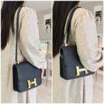 Hermes Constance 24cm Black Epsom Leather and Gold Plated Hardware #RYYU-1 - Image 34