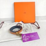 Hermes H Au Carre Reversible Belt Size90cm #RCTC-6 - Image 2