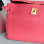 Hermes Kelly 35cm Rose Lipstick Togo Leather and Gold Plated Hardware #RYSE-2 - Image 3