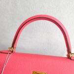 Hermes Kelly 35cm Rose Lipstick Togo Leather and Gold Plated Hardware #RYSE-2 - Image 19