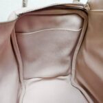 Hermes Lindy 30CM Light Pink Swift Leather with Palladium-plated Hardware #RYSR-1 - Image 36