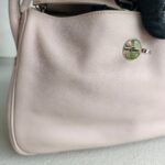 Hermes Lindy 30CM Light Pink Swift Leather with Palladium-plated Hardware #RYSR-1 - Image 4
