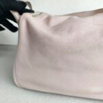 Hermes Lindy 30CM Light Pink Swift Leather with Palladium-plated Hardware #RYSR-1 - Image 6