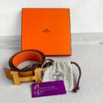 Hermes Mini Constance Reversible Belt Size 85cm #RCTC-5 - Image 2