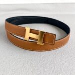 Hermes Mini Constance Reversible Belt Size 75cm #RYSS-1