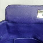 Hermes Toolbox 20cm Iris Swift Leather with Palladium Plated Hardware #RYEO-1 - Image 34