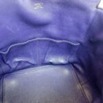 Hermes Toolbox 20cm Iris Swift Leather with Palladium Plated Hardware #RYEO-1 - Image 43