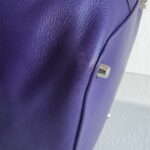 Hermes Toolbox 20cm Iris Swift Leather with Palladium Plated Hardware #RYEO-1 - Image 19