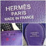 Hermes Toolbox 20cm Iris Swift Leather with Palladium Plated Hardware #RYEO-1 - Image 31