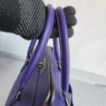 Hermes Toolbox 20cm Iris Swift Leather with Palladium Plated Hardware #RYEO-1 - Image 29