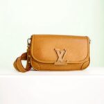 LV Buci NM M59459 Brown/gold Epi Leather with Silver Hardware #RYOO-2