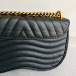 LV Chain MM N.Wave M51498 Black Puffy Calf Leather with Gold Hardware #RYOT-1 - Image 6