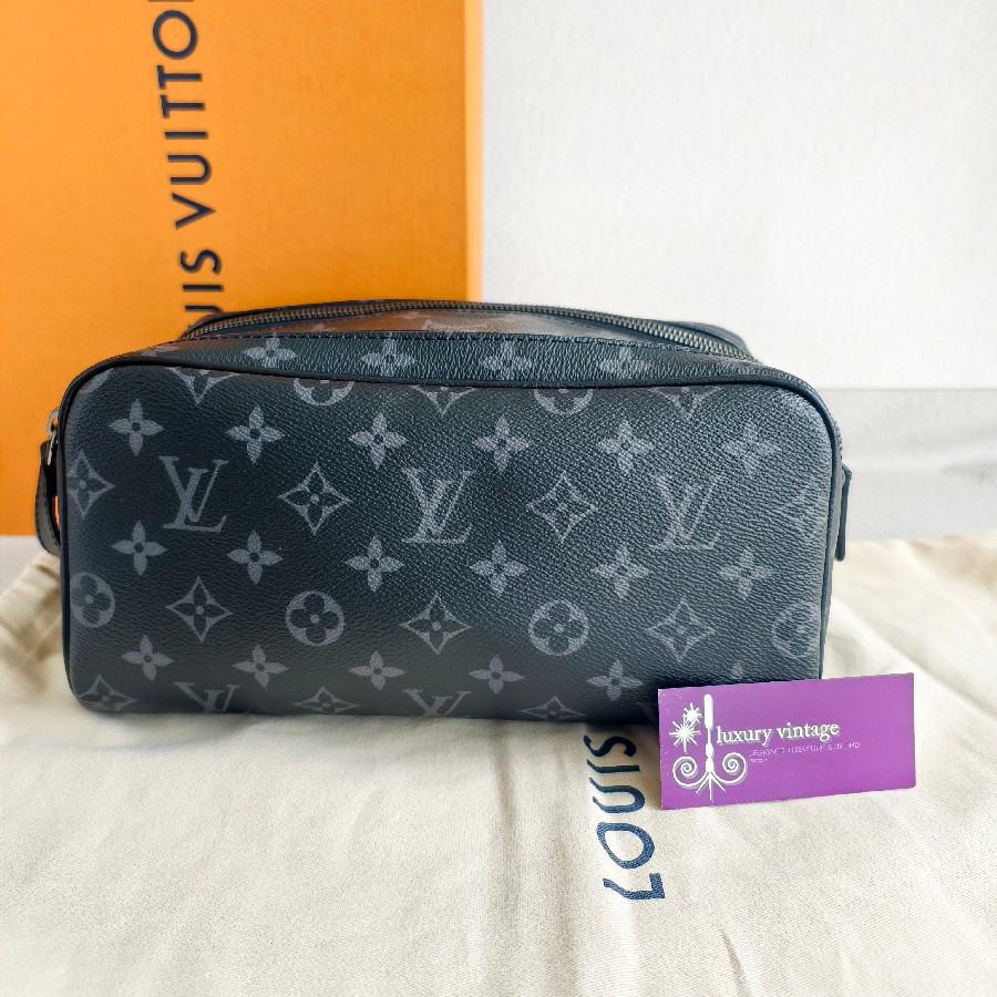 LV-Dopp-Kit-Monogram-Eclipse-Coated-Canvas-with-Leather-and-Silver-Hardware #RSLY-3 (15)