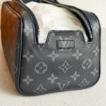 LV Dopp Kit Monogram Eclipse Coated Canvas with Leather and Silver Hardware #RSLY-3 - Image 6