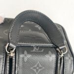 LV Dopp Kit Monogram Eclipse Coated Canvas with Leather and Silver Hardware #RSLY-3 - Image 10