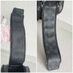 LV Dopp Kit Monogram Eclipse Coated Canvas with Leather and Silver Hardware #RSLY-3 - Image 12