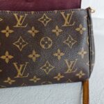 LV Favorite MM M40718 Brown Monogram Coated Canvas with Leather and Gold Hardware #RYRE-1 - Image 19