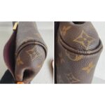 LV Favorite MM M40718 Brown Monogram Coated Canvas with Leather and Gold Hardware #RYRE-1 - Image 10