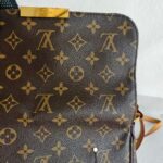 LV Favorite MM M40718 Brown Monogram Coated Canvas with Leather and Gold Hardware #RYRE-1 - Image 3