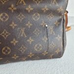LV Favorite MM M40718 Brown Monogram Coated Canvas with Leather and Gold Hardware #RYRE-1 - Image 6