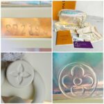 LV M55261 Volga Prism Pochette with White Hardware #RSLY-199 - Image 2