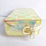 LV M55261 Volga Prism Pochette with White Hardware #RSLY-199 - Image 9