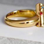 LV M68924 Essential V Planete Ring Size-M #RYOL-2 - Image 5