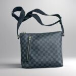 LV Mick Pm N41211 Crossbody Bag Damier Graphite Coated Canvas with Silver Hardware #RYRL-1