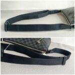 LV Mick Pm N41211 Crossbody Bag Damier Graphite Coated Canvas with Silver Hardware #RYRL-1 - Image 19