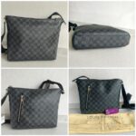 LV Mick Pm N41211 Crossbody Bag Damier Graphite Coated Canvas with Silver Hardware #RYRL-1 - Image 2