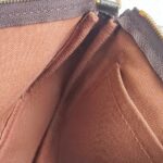 LV Multi Pochette Accessoires M44813 Brown Monogram Canvas with Leather and Gold Hardware #GULTR-1 - Image 11