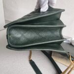Saint Laurent Becky Bag Green lambskin with Gold Hardware #RSET-3 - Image 9