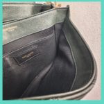 Saint Laurent Becky Bag Green lambskin with Gold Hardware #RSET-3 - Image 37