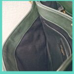 Saint Laurent Becky Bag Green lambskin with Gold Hardware #RSET-3 - Image 36