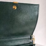 Saint Laurent Becky Bag Green lambskin with Gold Hardware #RSET-3 - Image 11