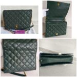 Saint Laurent Becky Bag Green lambskin with Gold Hardware #RSET-3 - Image 2