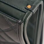 Saint Laurent Becky Bag Green lambskin with Gold Hardware #RSET-3 - Image 21