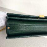Saint Laurent Becky Bag Green lambskin with Gold Hardware #RSET-3 - Image 17