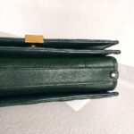 Saint Laurent Becky Bag Green lambskin with Gold Hardware #RSET-3 - Image 18