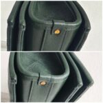 Saint Laurent Becky Bag Green lambskin with Gold Hardware #RSET-3 - Image 16