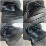 Salvatore Ferragamo Compact Wallet Black Calfskin with Gold Hardware #GUULU-4 - Image 17