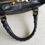 Balenciaga Mini City Black Lambskin with Gold Hardware #RSUK-1 - Image 21